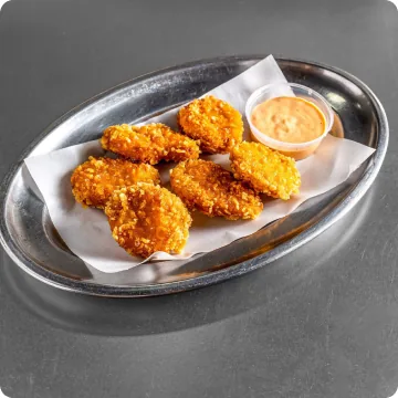 Denver Nuggets: nuggets de pollo crujientes con salsa